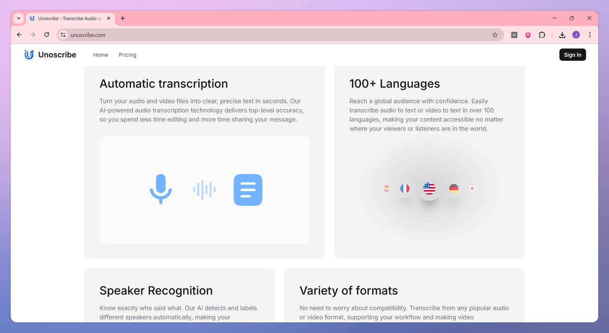 Unoscribe screenshot #3