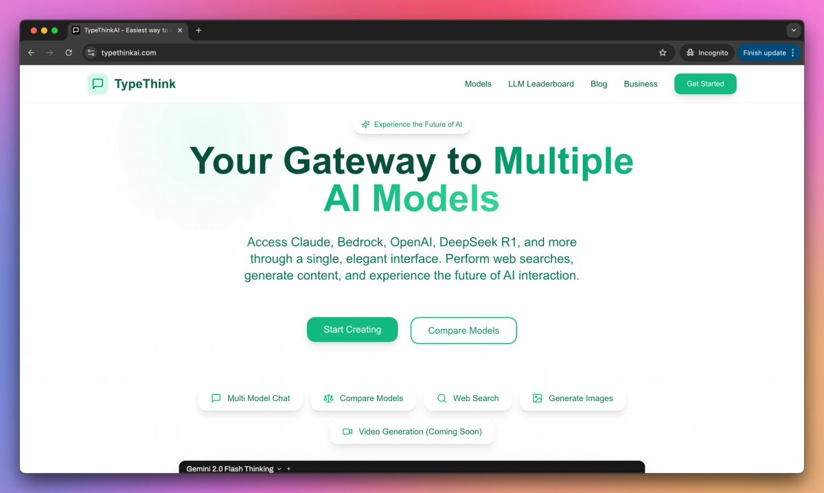 TypeThink screenshot #1