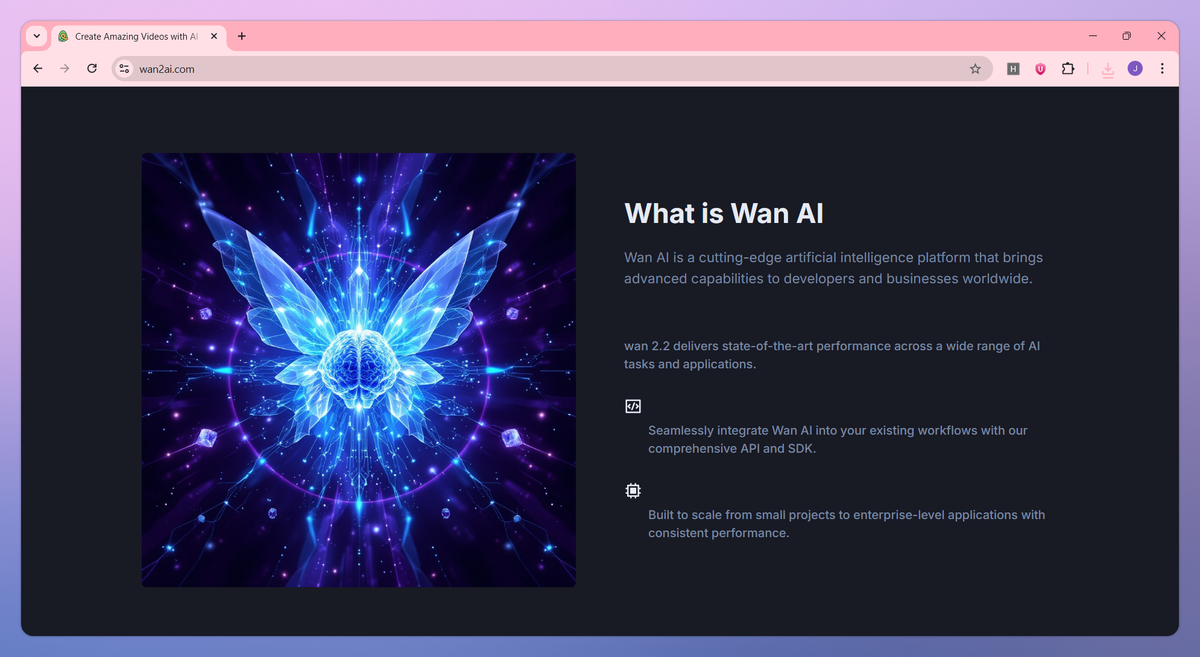 Wan AI Video Generator screenshot #3