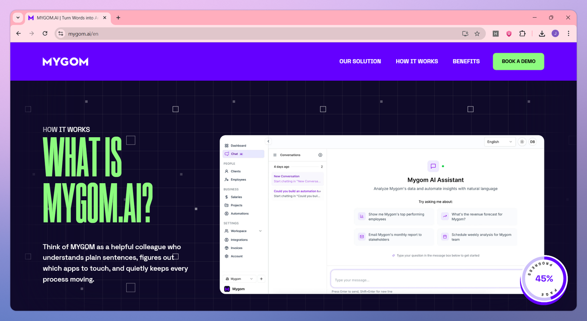 MYGOM.AI screenshot #3