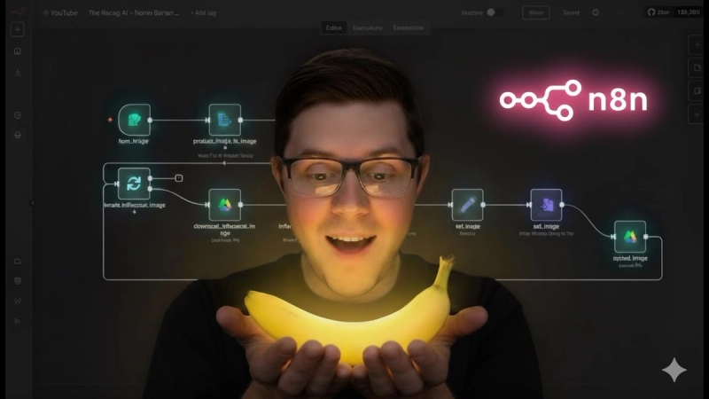 How I Generate Unlimited Ad Creative with Nano Banana and n8n Using Gemini 2.5 Flash Image