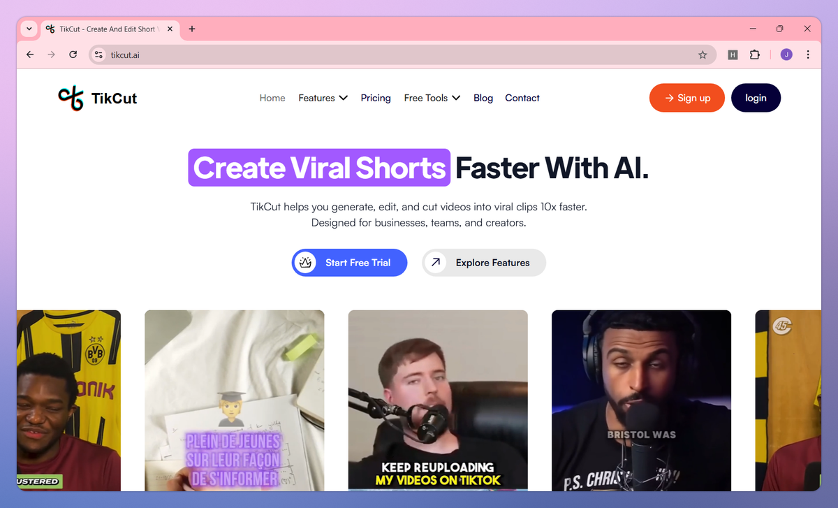TikCut screenshot #1