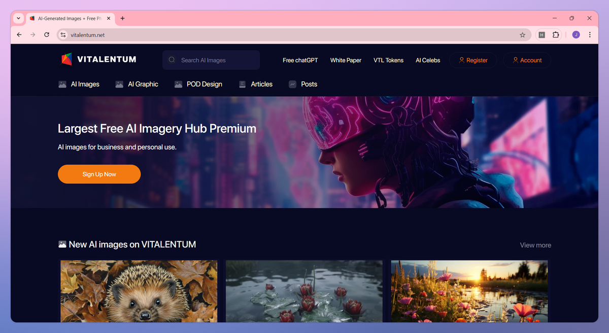 VITALENTUM screenshot #1