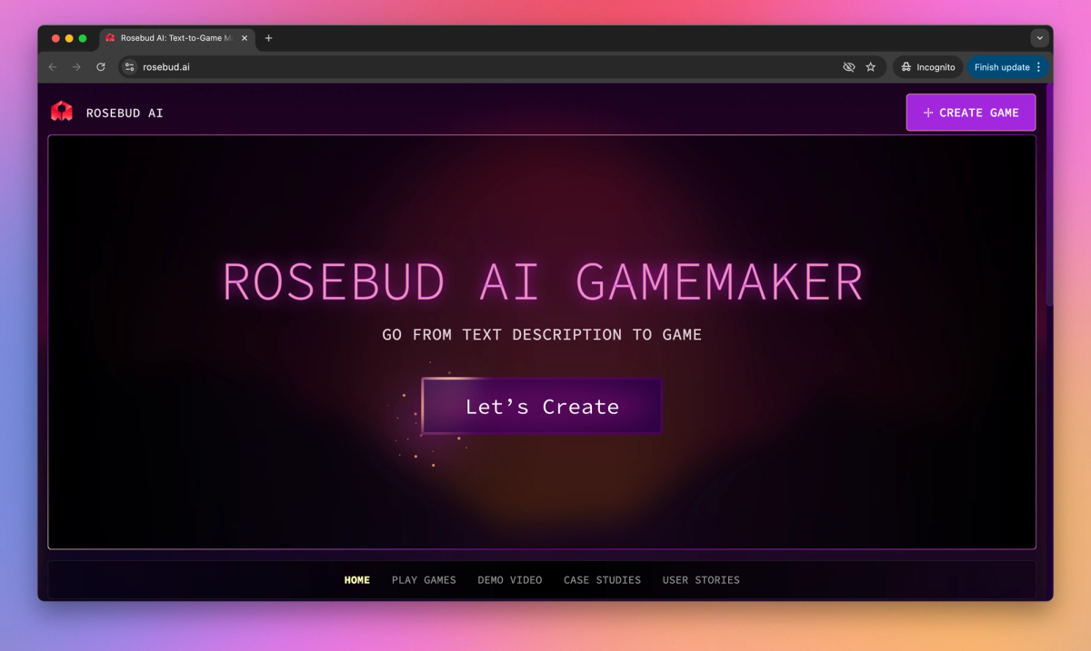 Rosebud AI screenshot #1