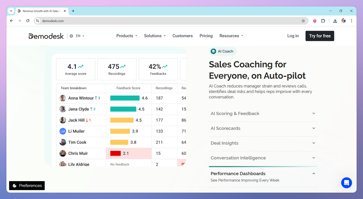 Demodesk screenshot #3