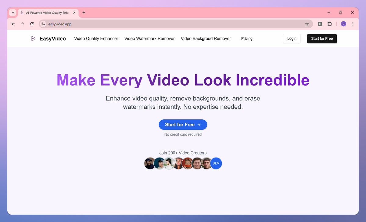 EasyVideo screenshot #1
