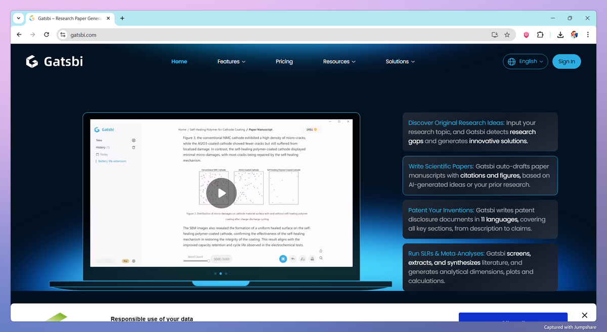 Gatsbi screenshot #2