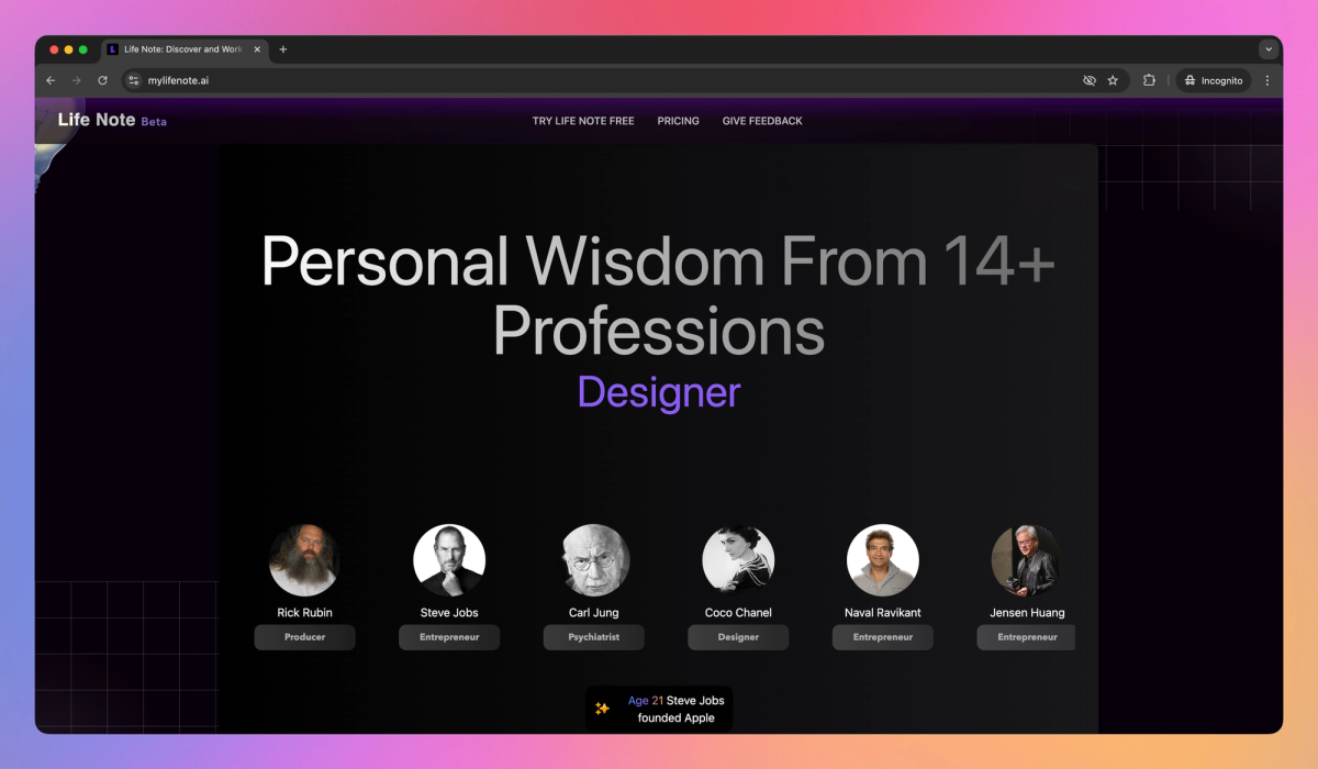 Life Note screenshot #2