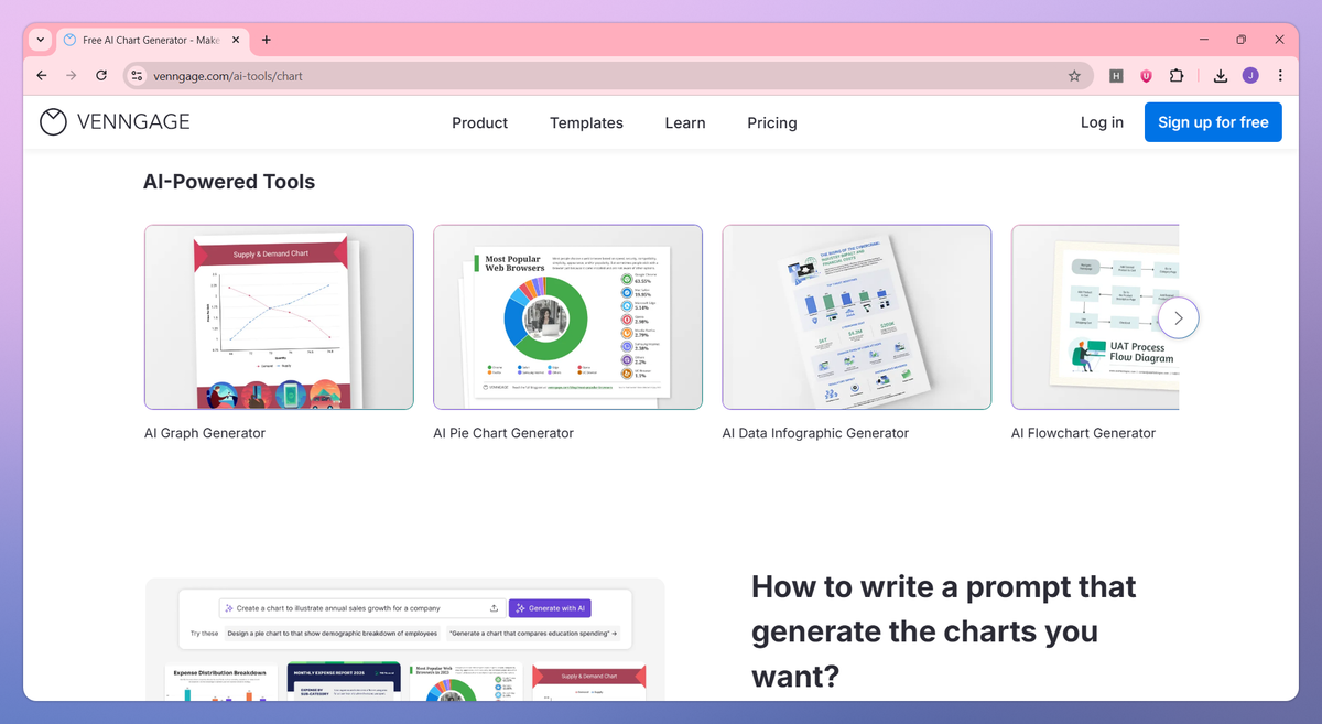 Free AI Chart Generator screenshot #3