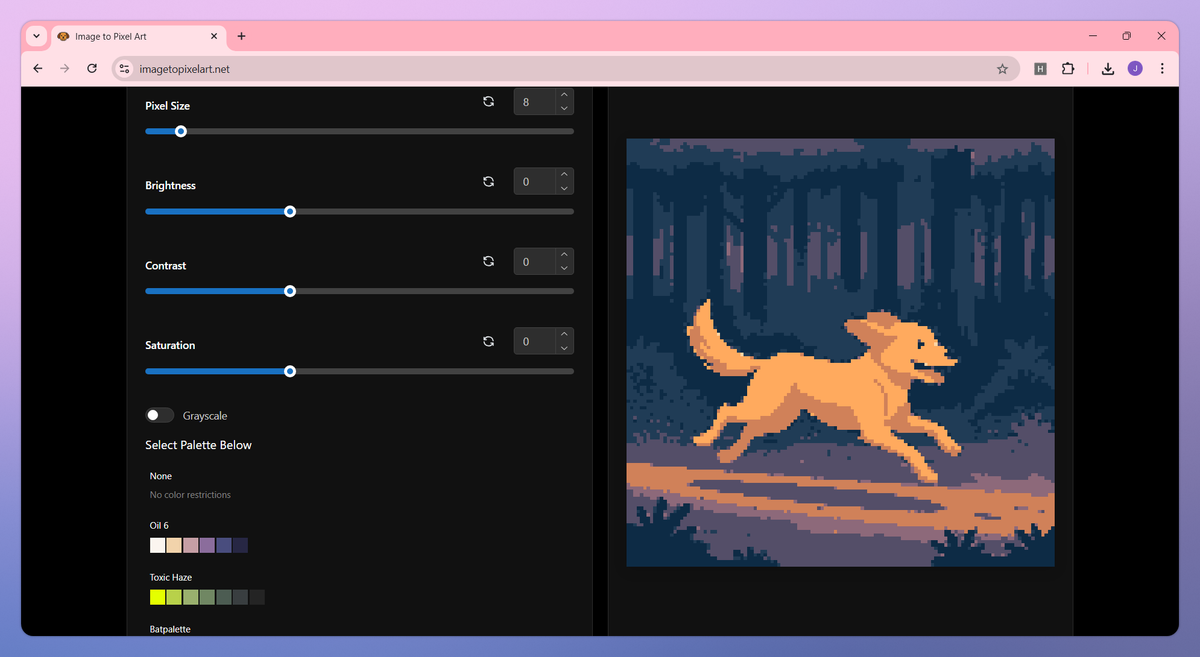 Image to Pixel Art screenshot #2
