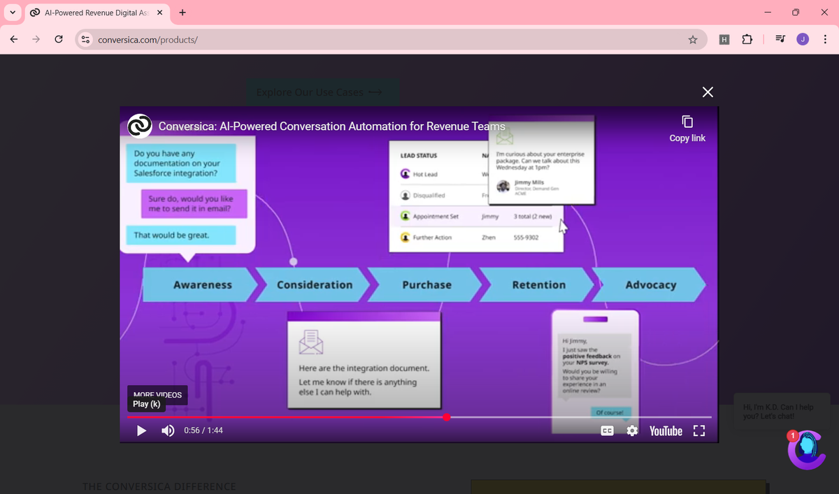Conversica screenshot #3