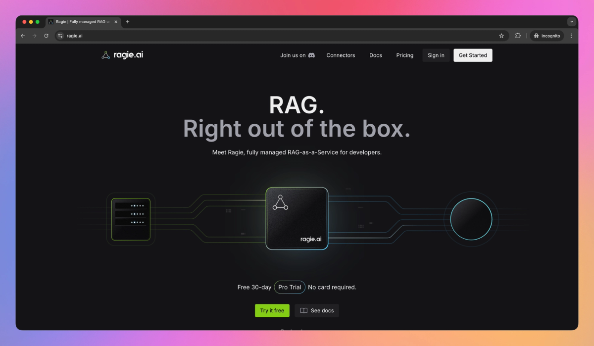 ragie.ai screenshot #1