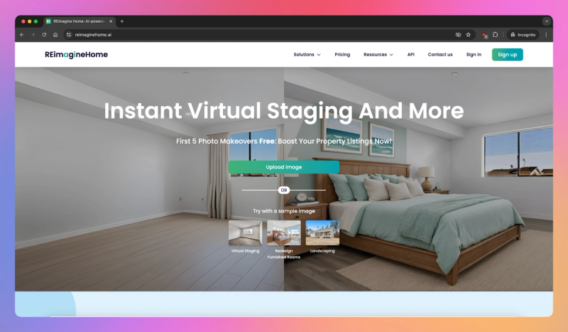REimagineHome product screenshot