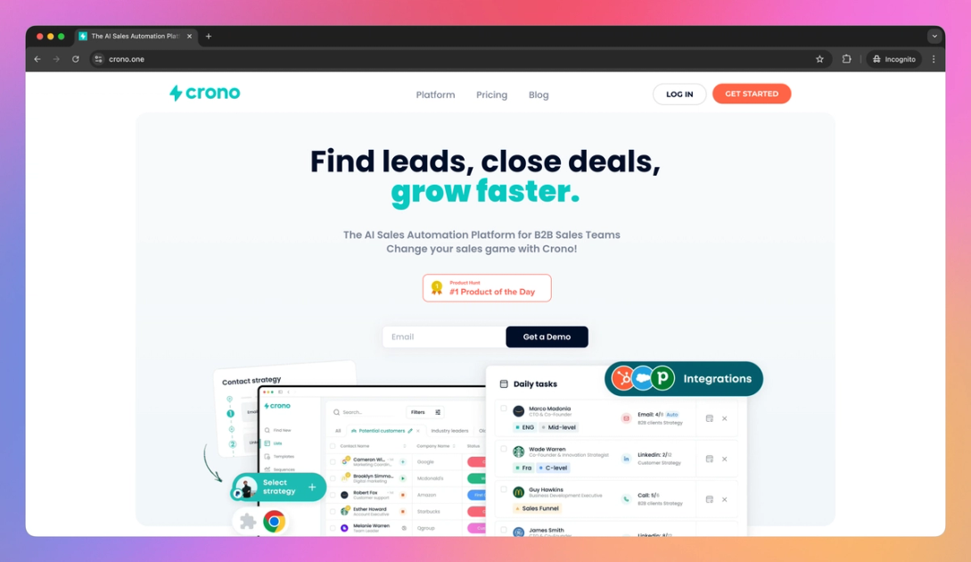 Crono Features, Pricing, and Alternatives | AI Tools