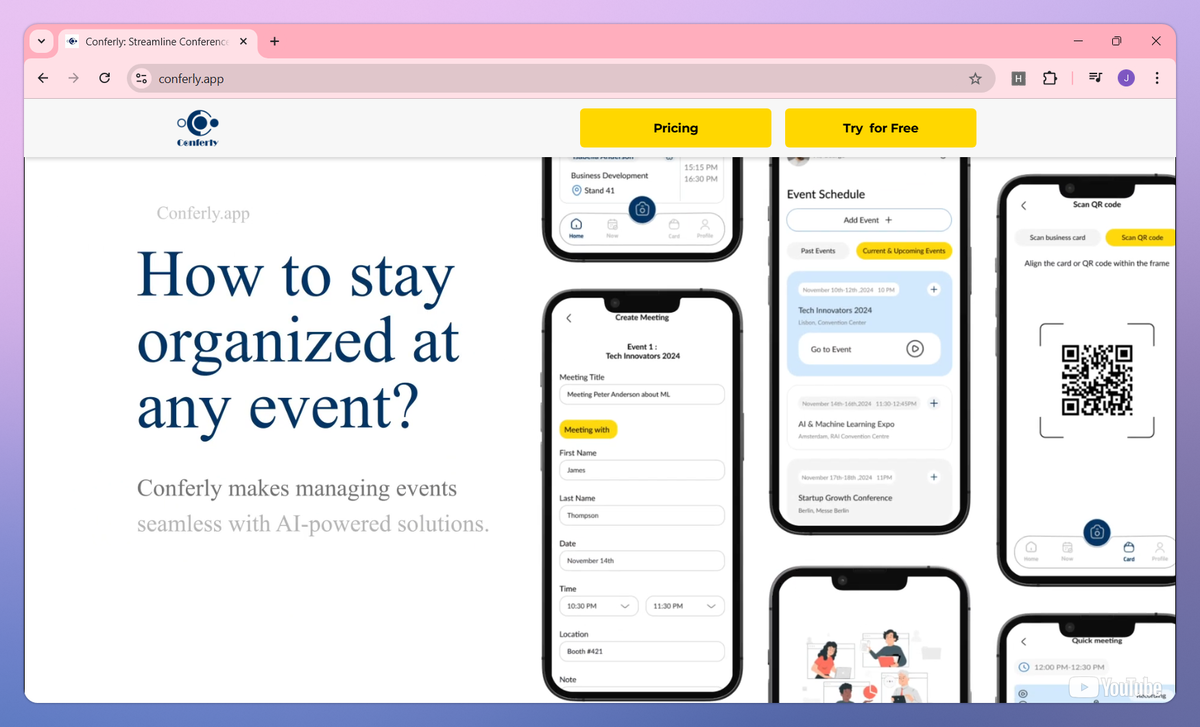 Conferly screenshot #3