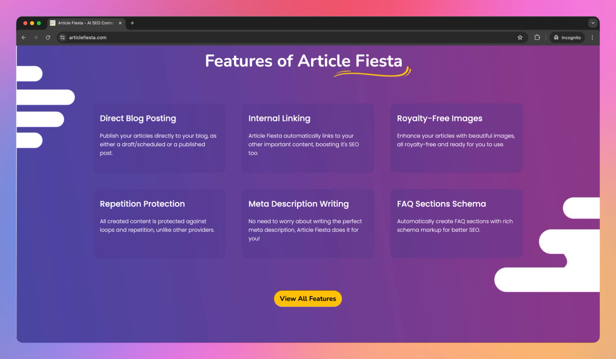 Article Fiesta screenshot #2