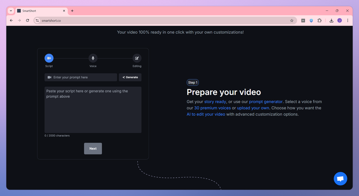 SmartShort screenshot #2