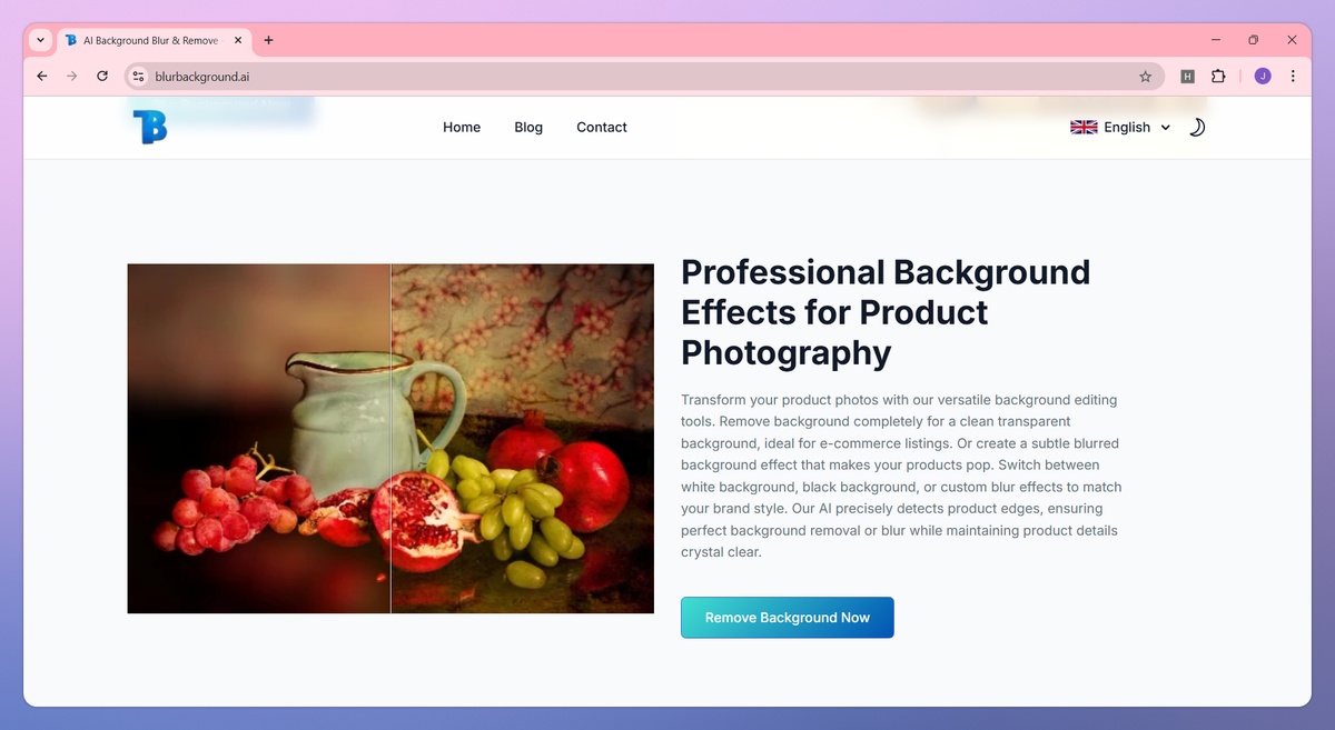 BlurBackground.ai screenshot #3