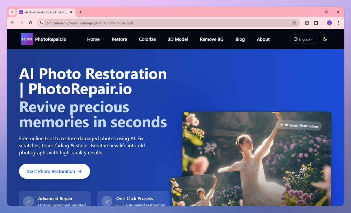 PhotoRepair.io screenshot #2