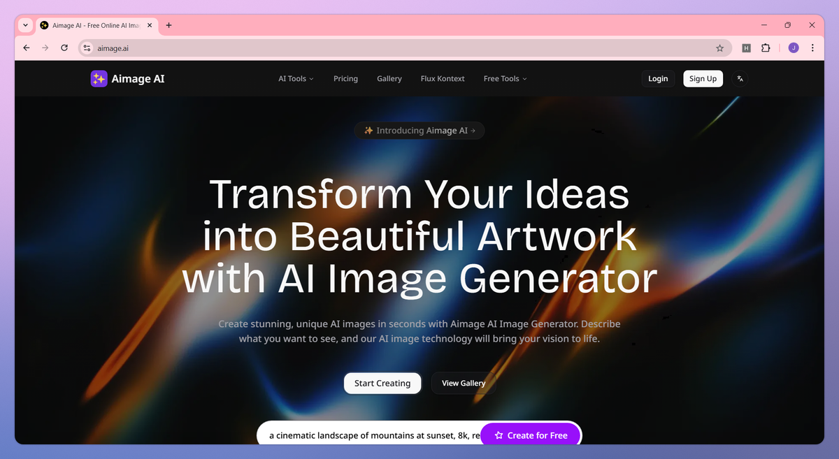 Aimage AI screenshot #1