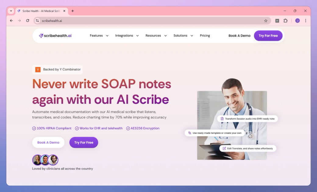 Scribe Health Features, Pricing, and Alternatives | AI Tools