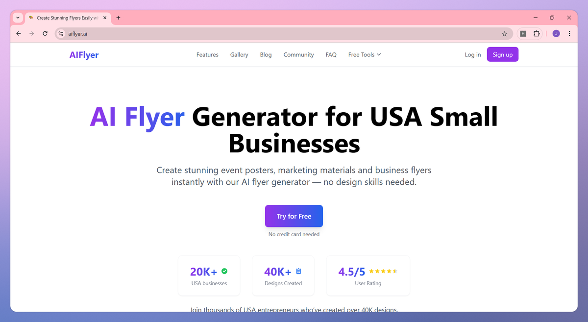 AIFlyer screenshot #1