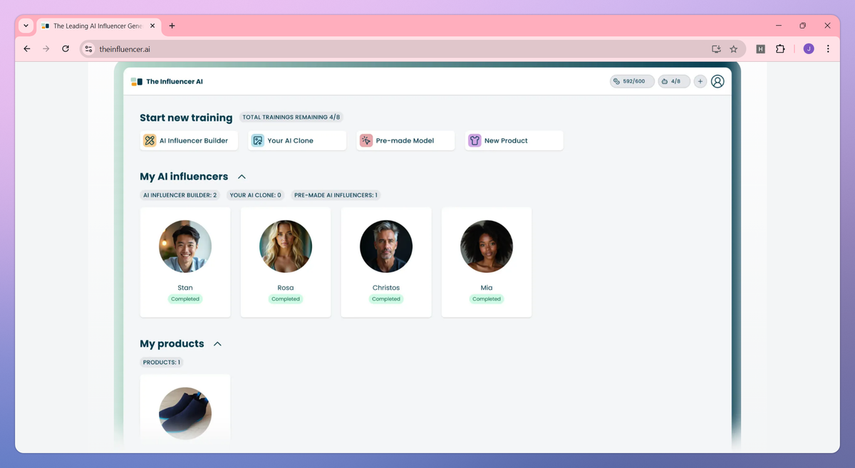 The Influencer AI screenshot #2