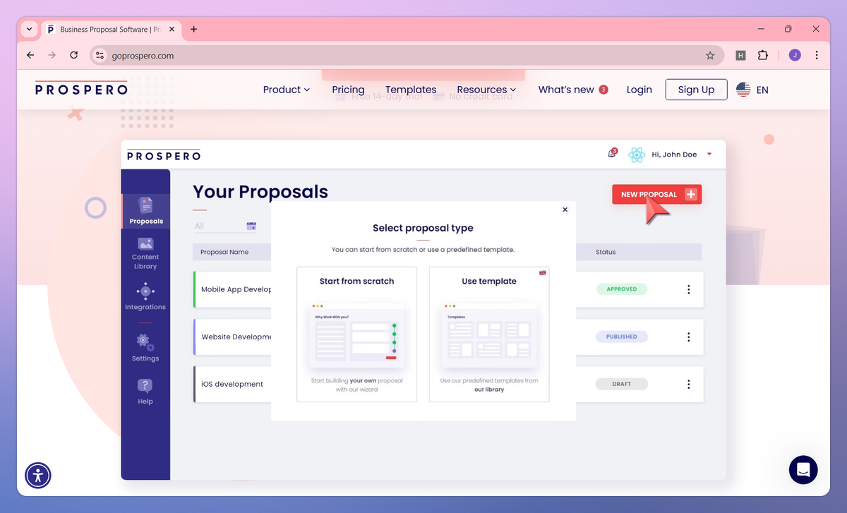 Prospero screenshot #2