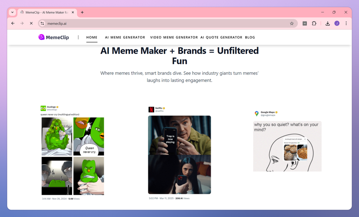 MemeClip screenshot #2