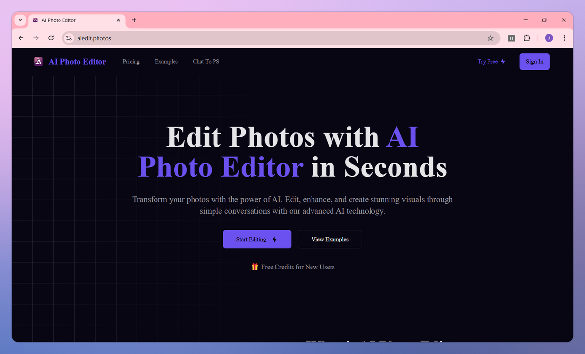 AI Photo Editor screenshot #1