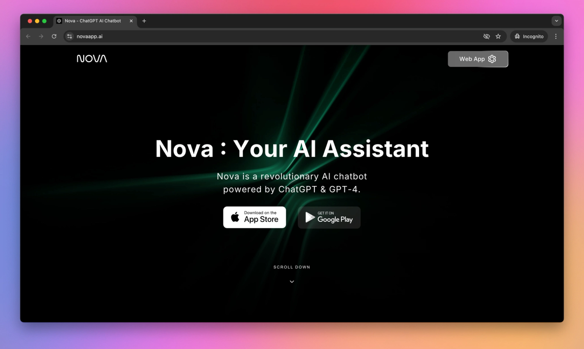 Nova screenshot #1