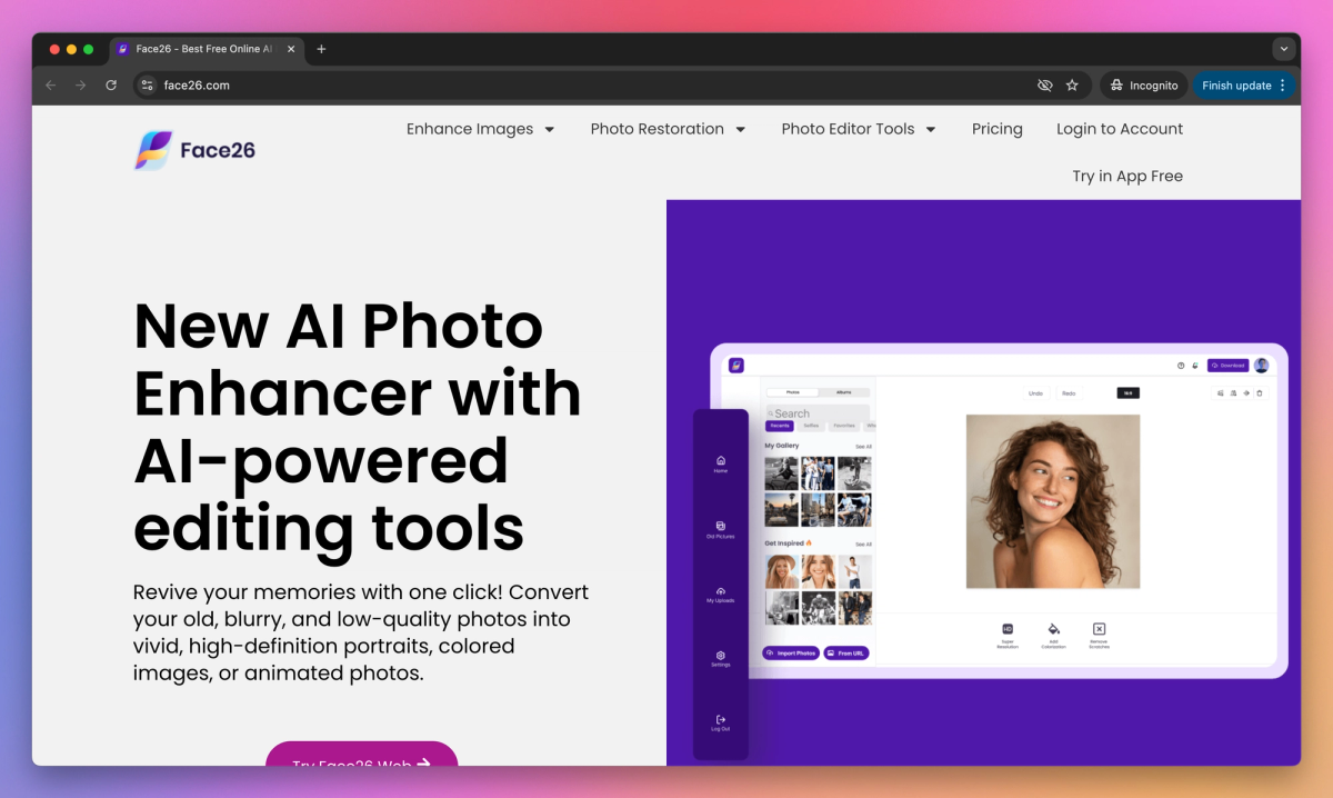 Face26 screenshot #1