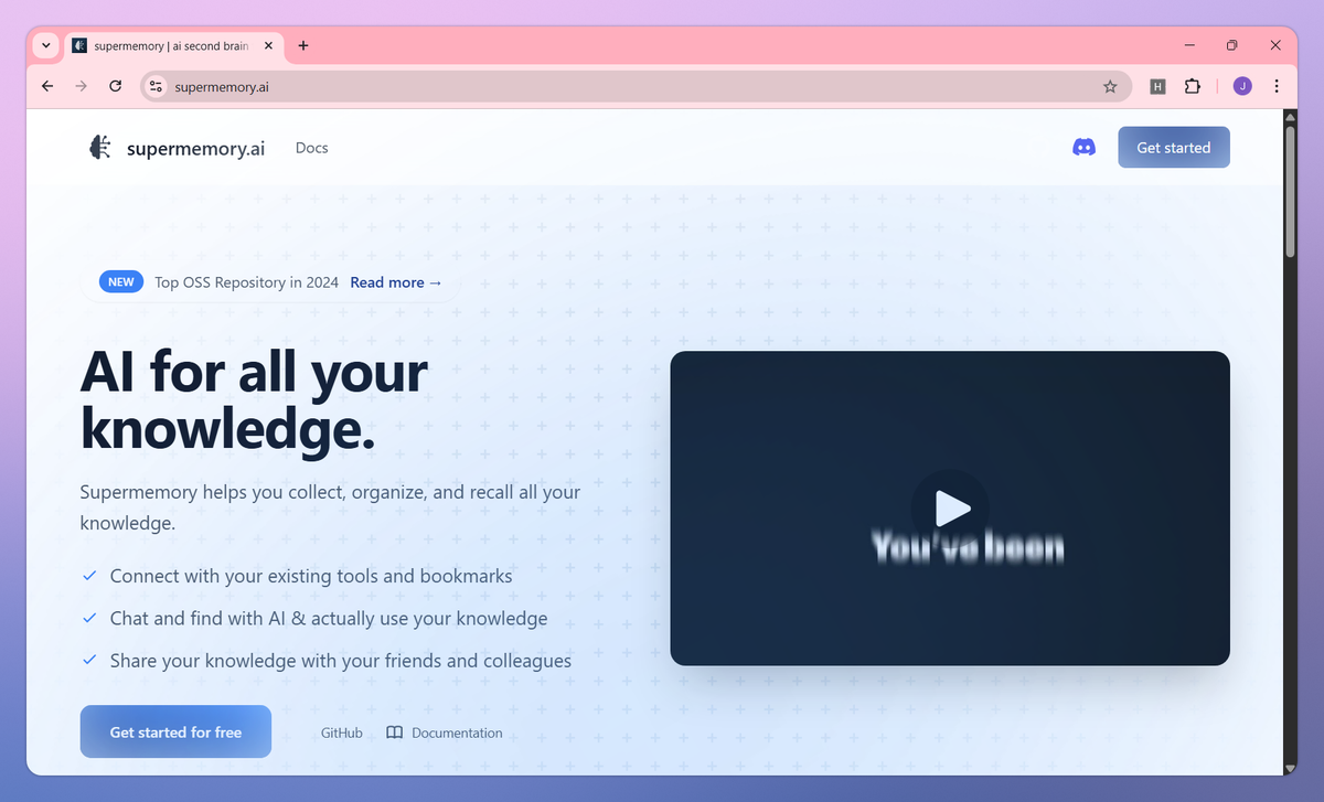 Supermemory screenshot #1