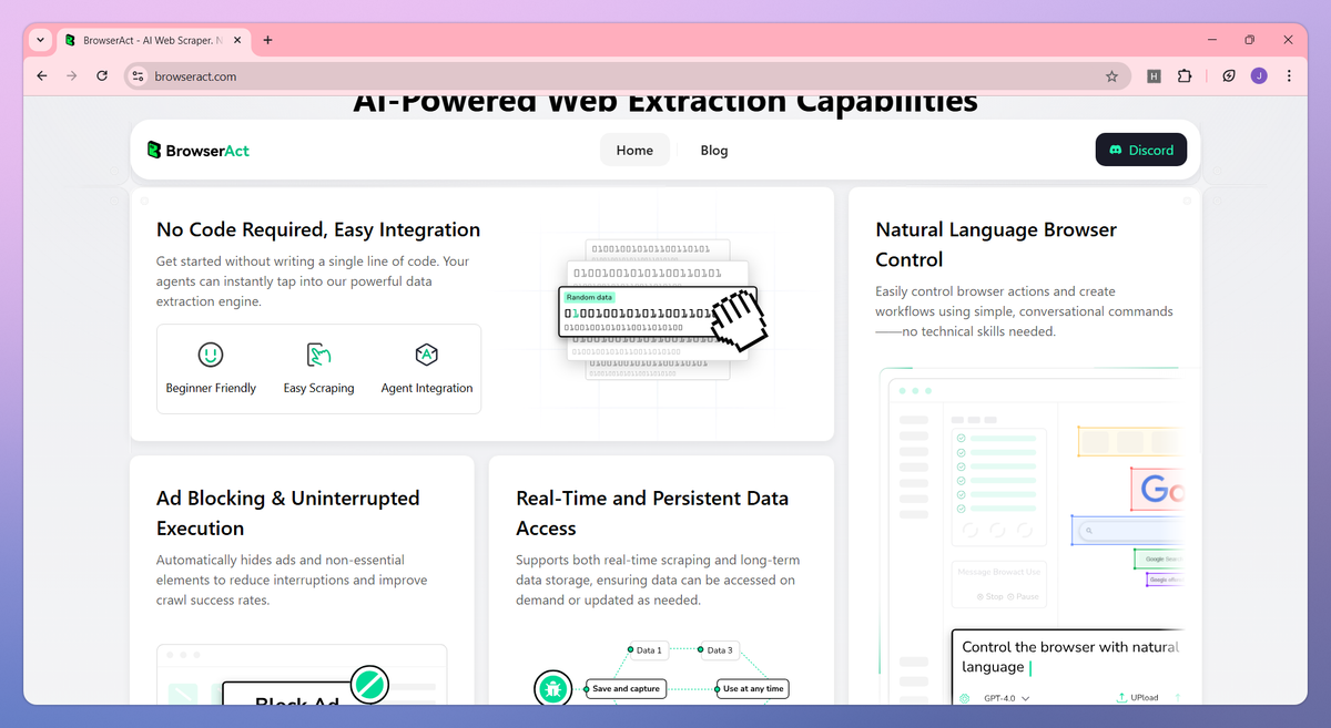 BrowserAct screenshot #2
