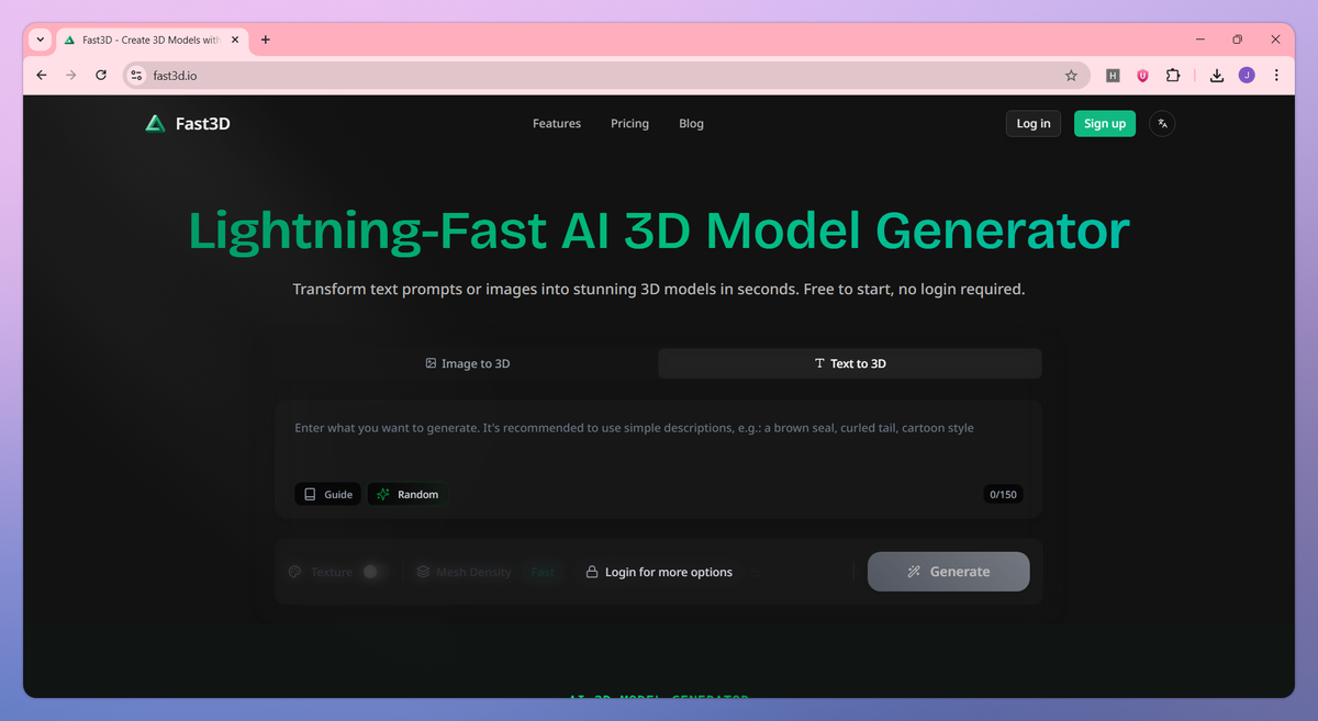 Fast3D screenshot #1