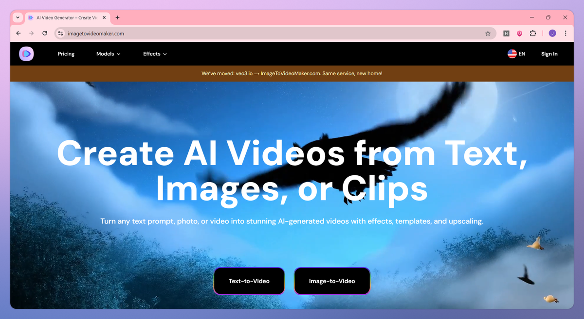Img2Video.ai screenshot #1