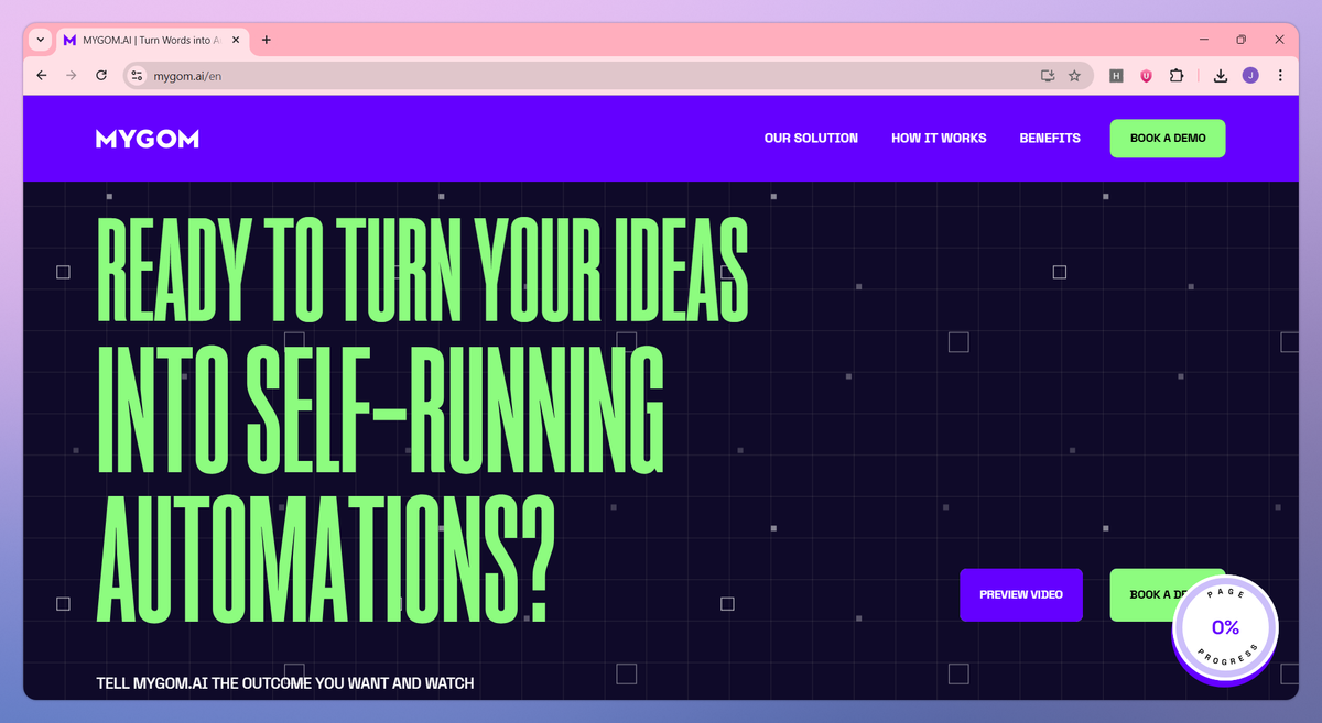 MYGOM.AI screenshot #1