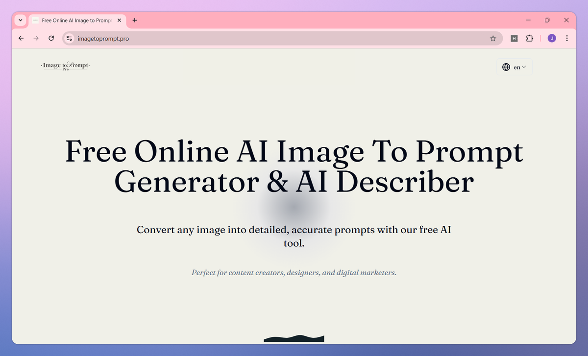 AI Describer screenshot #1