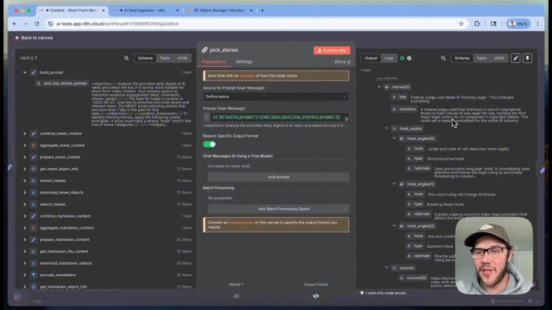 Pick top stories prompts
