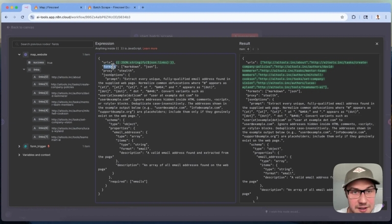 Firecrawl batch scrape endpoint setup