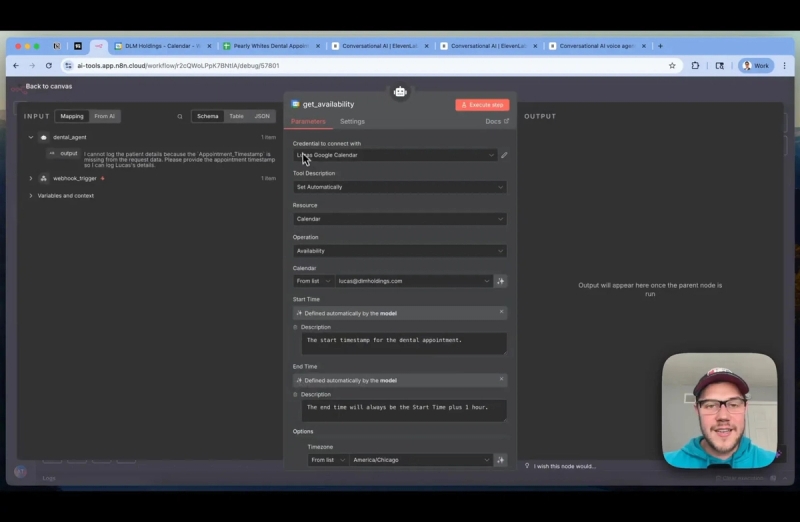 n8n tool config