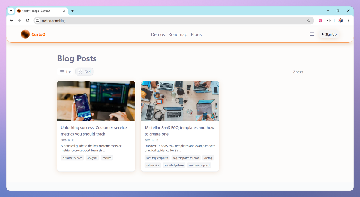 CustoQ screenshot #3