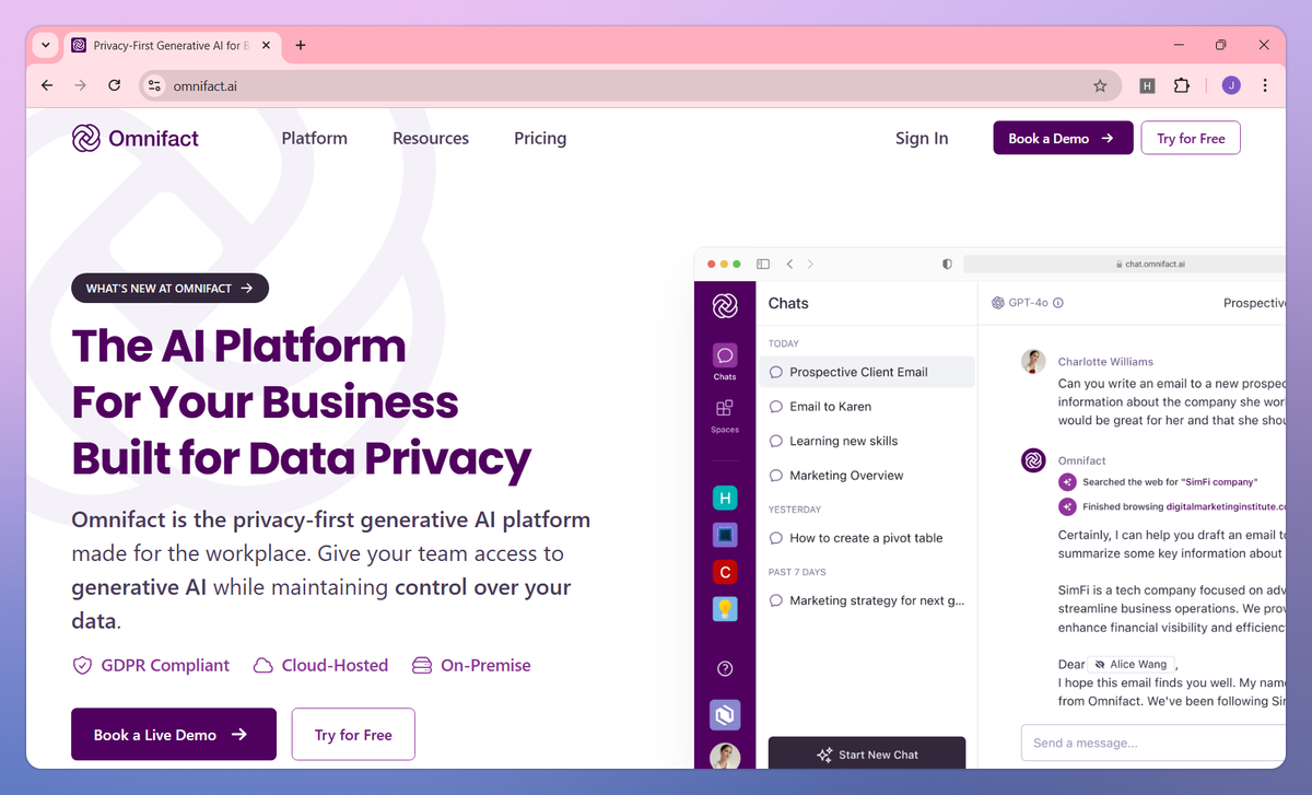 Omnifact screenshot #1