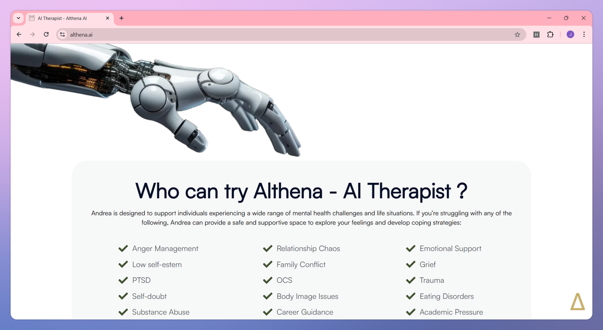 Althena AI screenshot #3