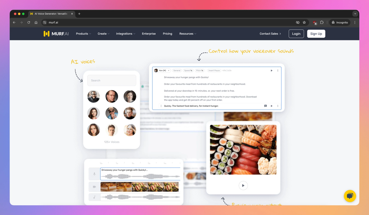 Murf AI screenshot #1