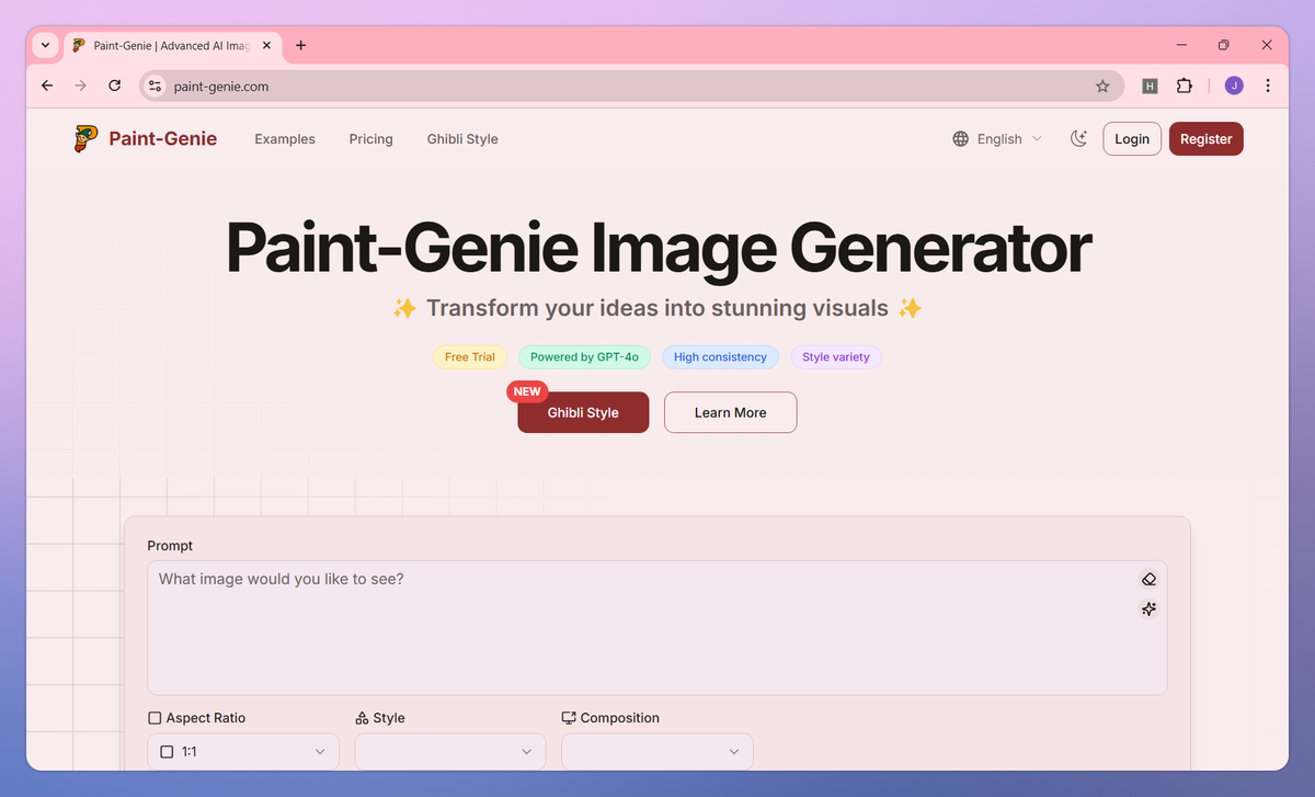 Paint-Genie screenshot #1