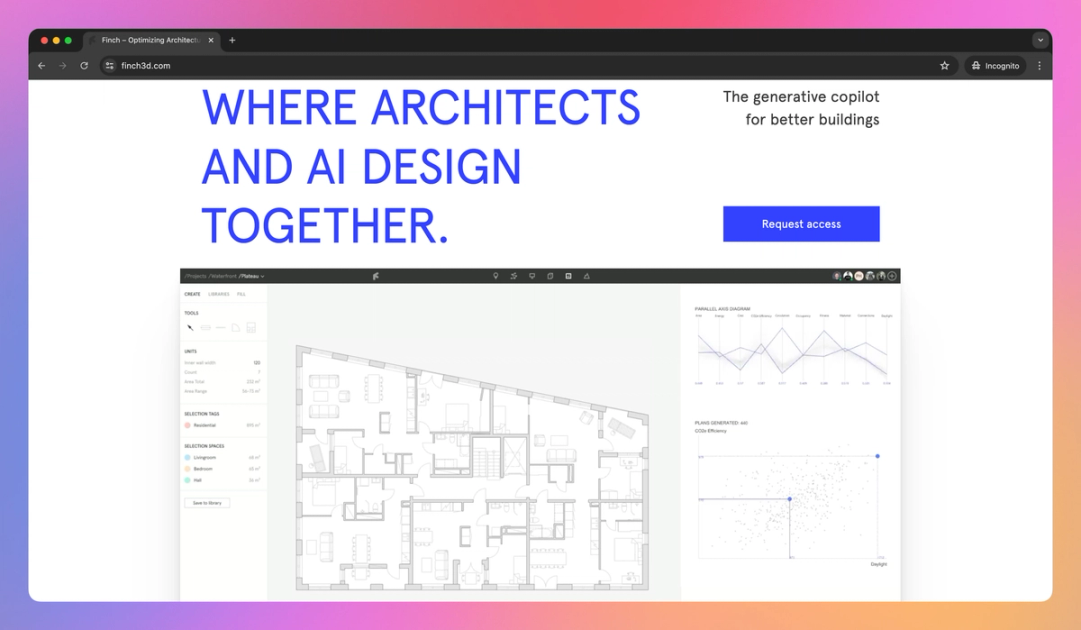 Finch Color Visualizer Finch 3D Features, Pricing, and Alternatives | AI Tools