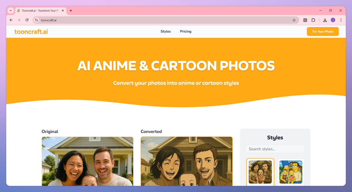 Tooncraft.ai screenshot #1