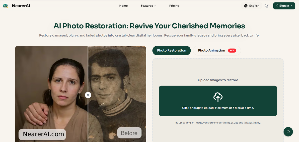 NearerAI screenshot #1