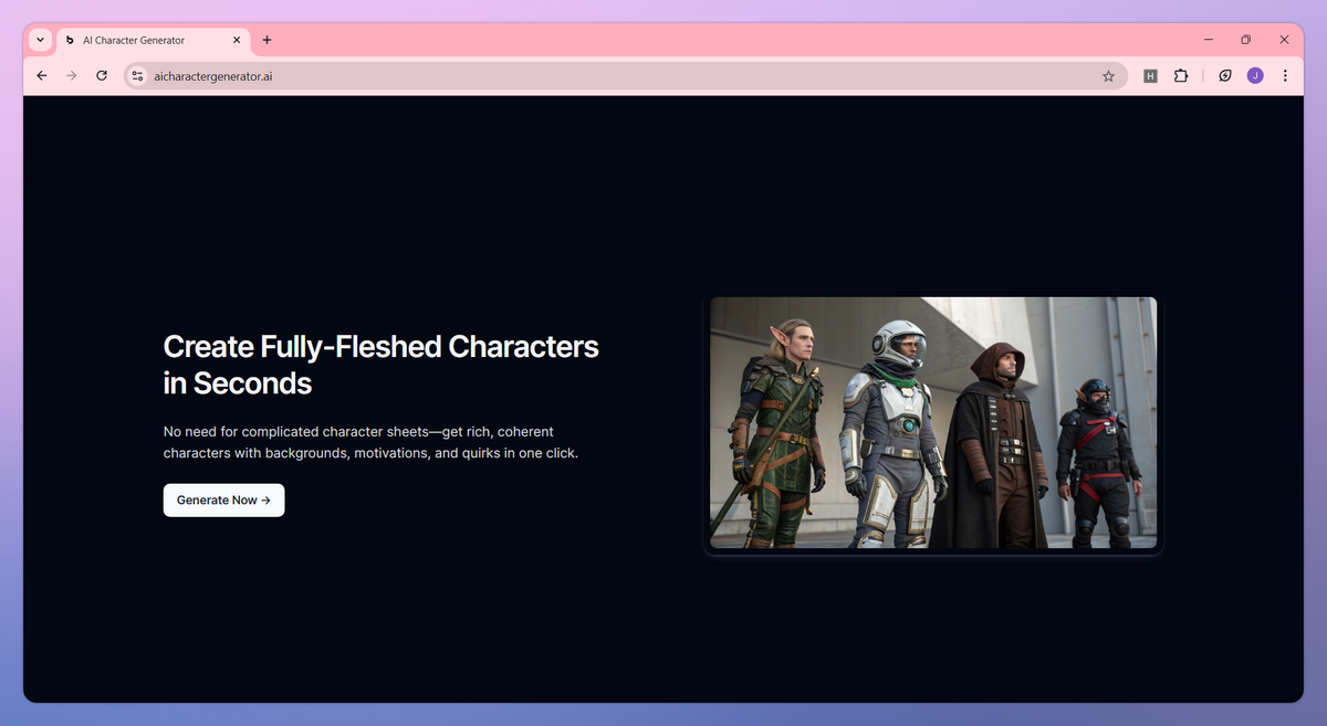 AI Character Generator screenshot #2
